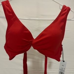 Woman’s Red Bathing Suit Top. Multiple Sizes Available